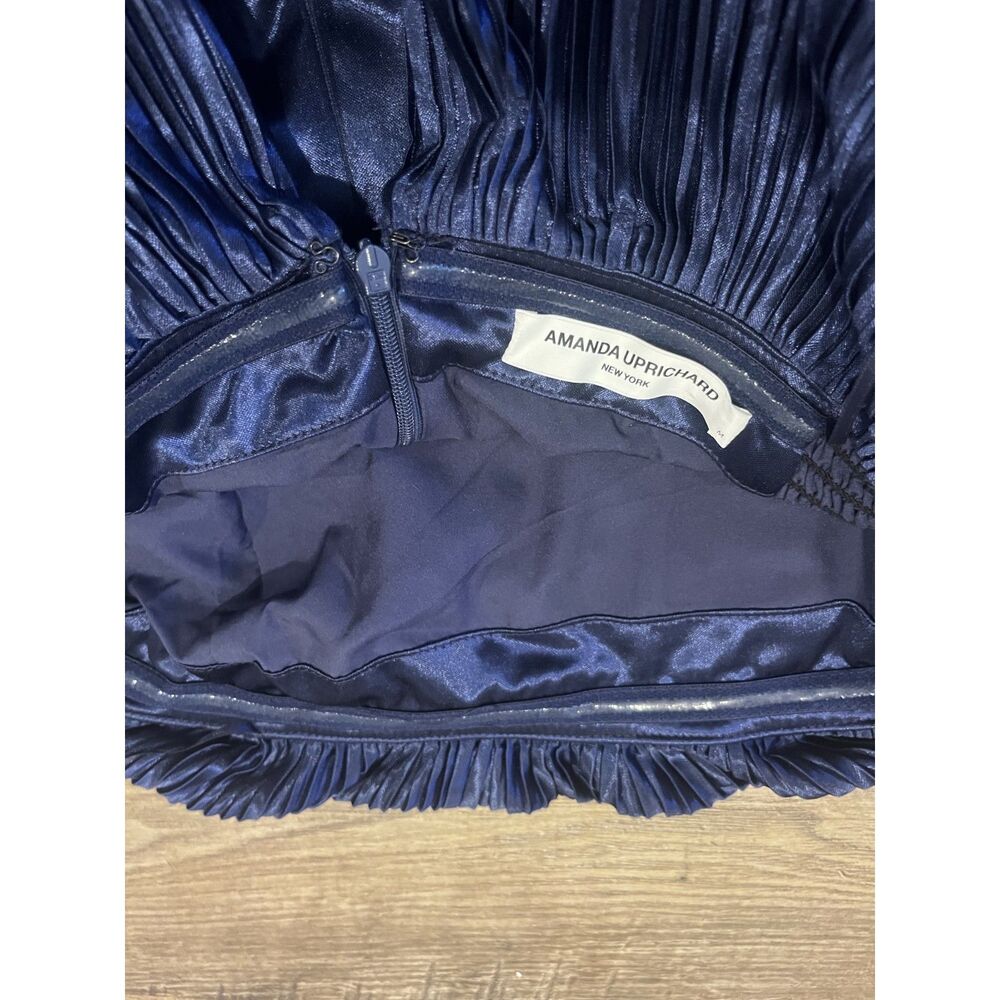 Amanda Uprichard Collina Jumpsuit – Size Medium – Navy - Picture 7 of 13